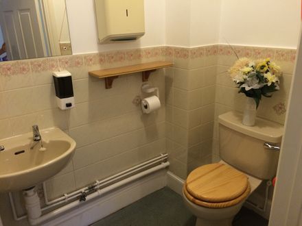 One of many bathrooms at Hazelwood Gardens Nursing Home